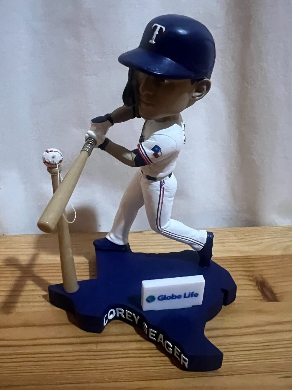 Texas Rangers Corey Seager Hitting Bobblehead 7/2/26 SGA Brand New $40